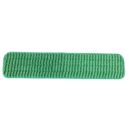 Monarch Brands Scrubbing Wet Flat Mop Pads - 24in , Green, 12PK PNP-M800024G